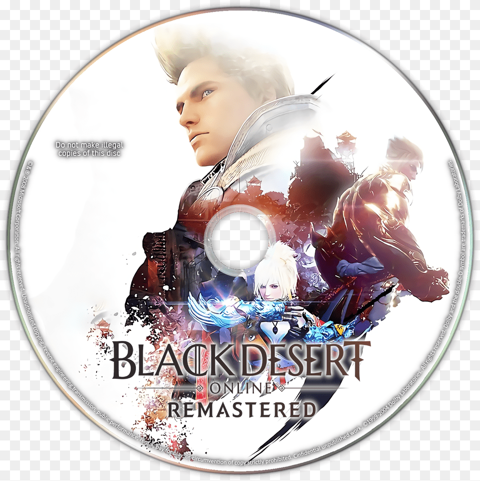 Black Desert Online Details Launchbox Games Database Fictional Character, Disk, Dvd, Adult, Male Free Png