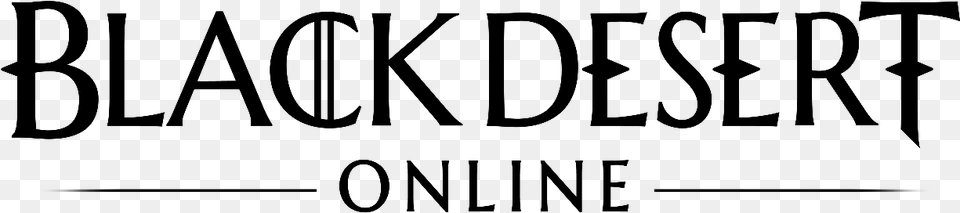 Black Desert Online Logo Black Desert, Gray Free Transparent Png