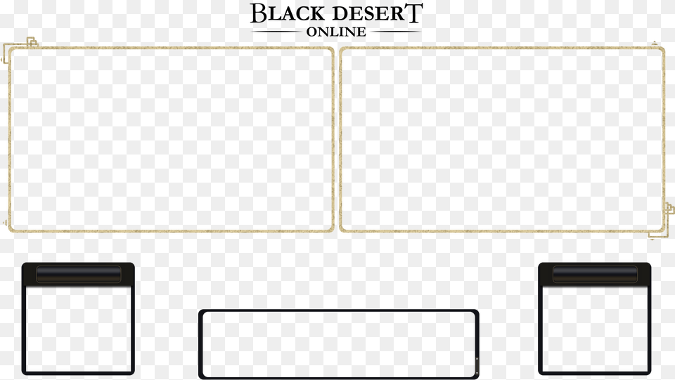Black Desert Overlay, Blackboard, White Board Png Image