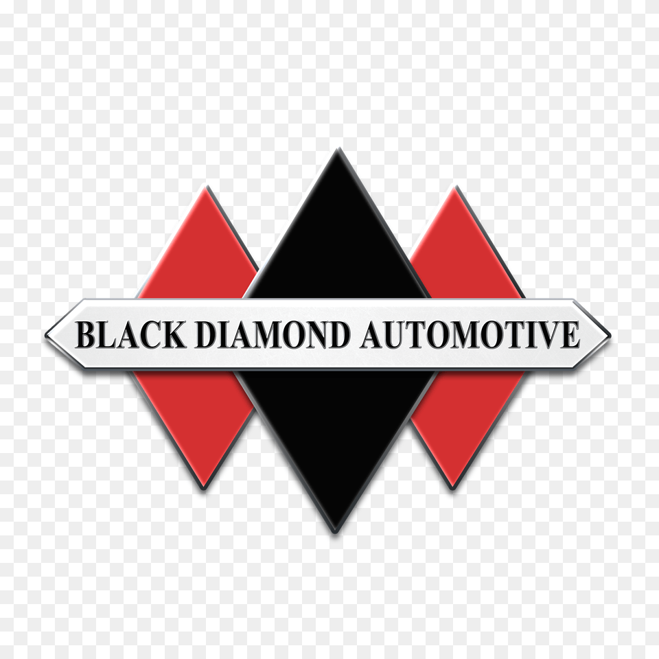 Black Diamond Automotive Full Service U0026 Car Triangle, Logo, Symbol, Dynamite, Weapon Free Png Download