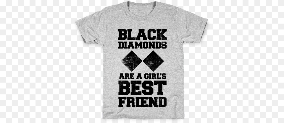 Black Diamonds Are A Girl39s Best Friend Kids T Shirt Live Like Larry Shirt, Clothing, T-shirt Free Png Download