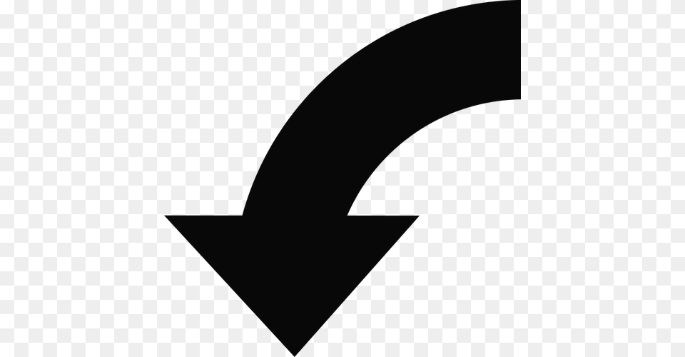 Black Direction Arrow Clip Art, Logo, Symbol Free Png Download