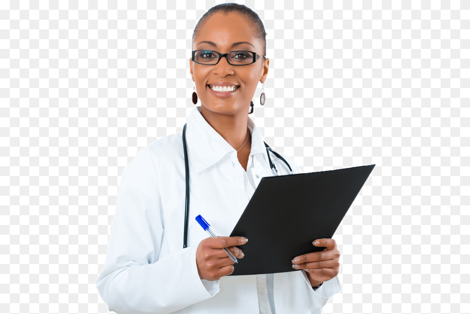 Black Doctor Black Medical Doctor, Lab Coat, Clothing, Coat, Pen Free Transparent Png