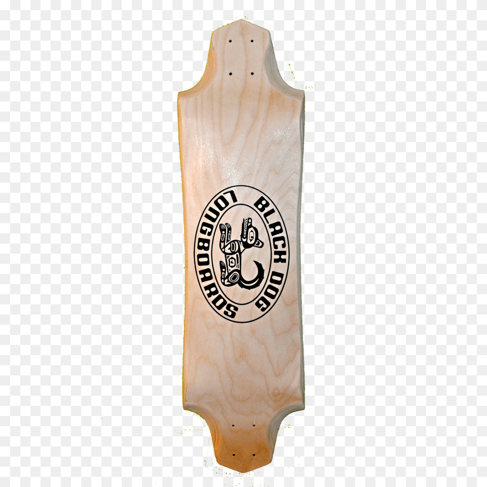 Black Dog Longboards Shallow Drop Longboard, Wood, Logo, Cricket, Cricket Bat Png