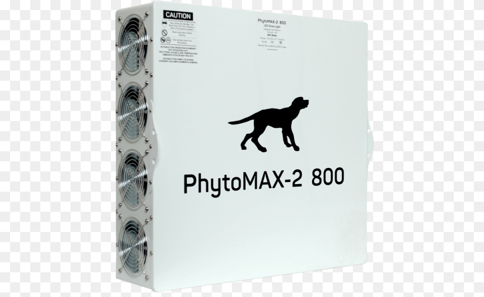Black Dog Phytomax 2 800 Led Grow Light Black Dog Phytomax 800 Led Grow Light, Animal, Canine, Mammal, Pet Free Transparent Png