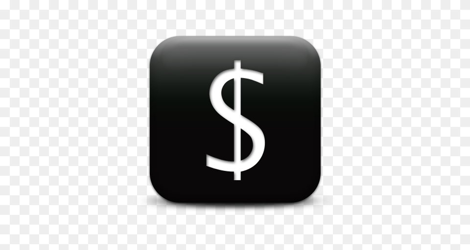 Black Dollar Sign, Symbol, Text, Mailbox, Logo Png Image