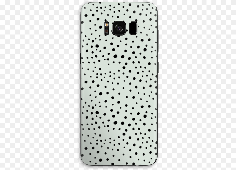 Black Dots On Green Skin Galaxy S8 Dress, Electronics, Mobile Phone, Pattern, Phone Free Transparent Png