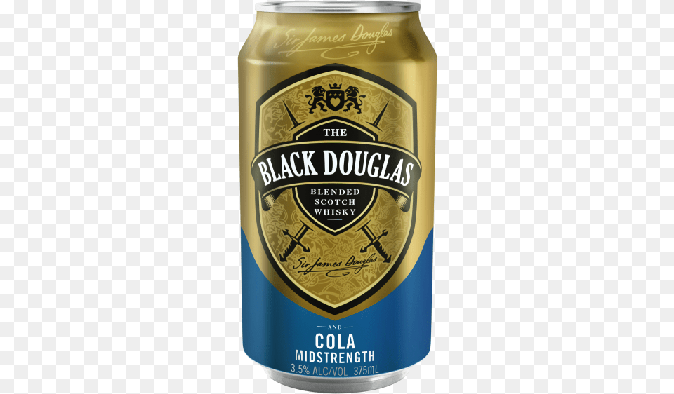 Black Douglas Midstrength Black Douglas Scotch Whisky, Alcohol, Beer, Beverage, Lager Free Png Download
