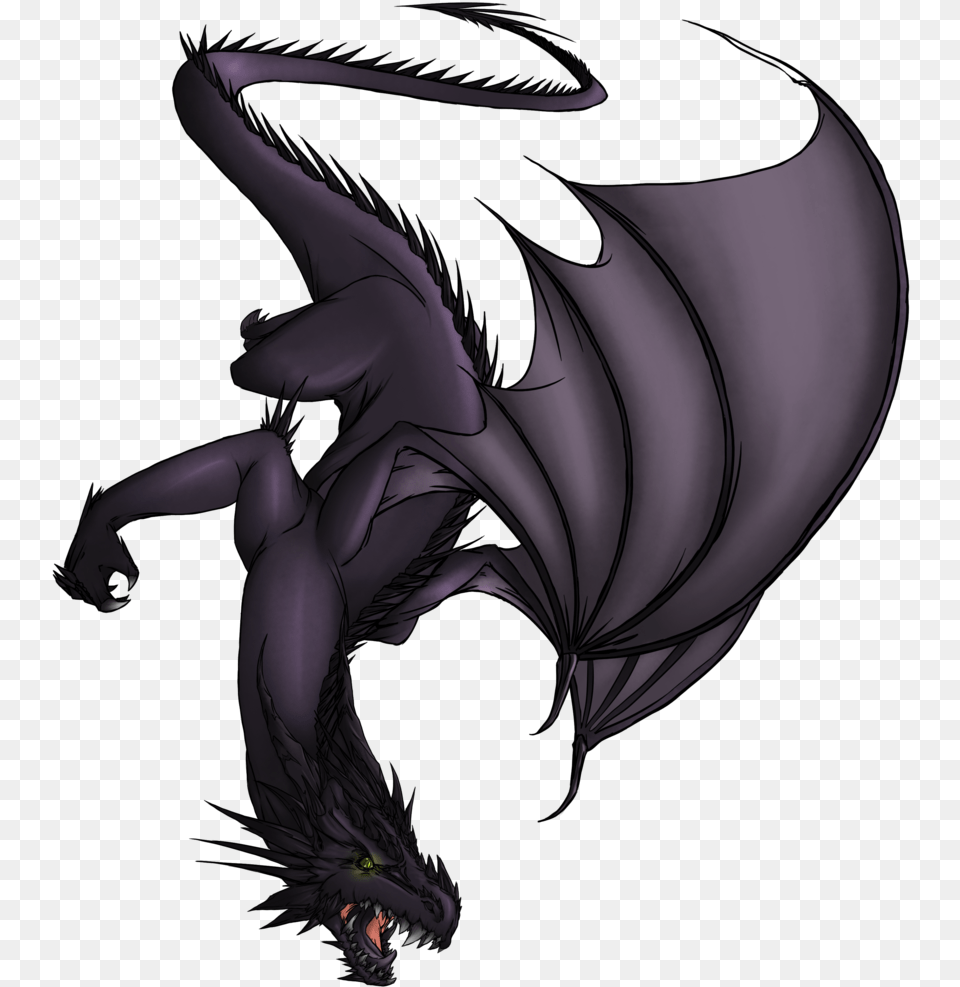 Black Dragon By Polarity Black Dragon Transparent Background, Adult, Female, Person, Woman Free Png Download