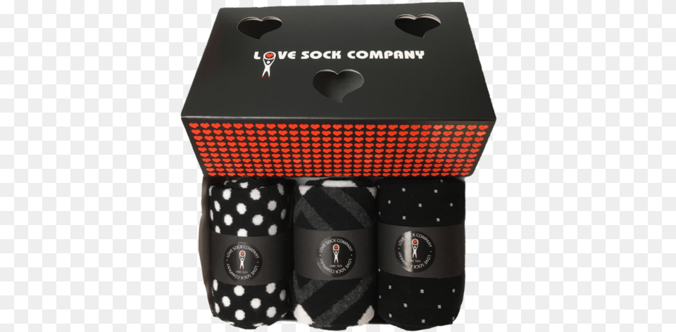 Black Dress Socks Gift Box Box, Can, Tin Png