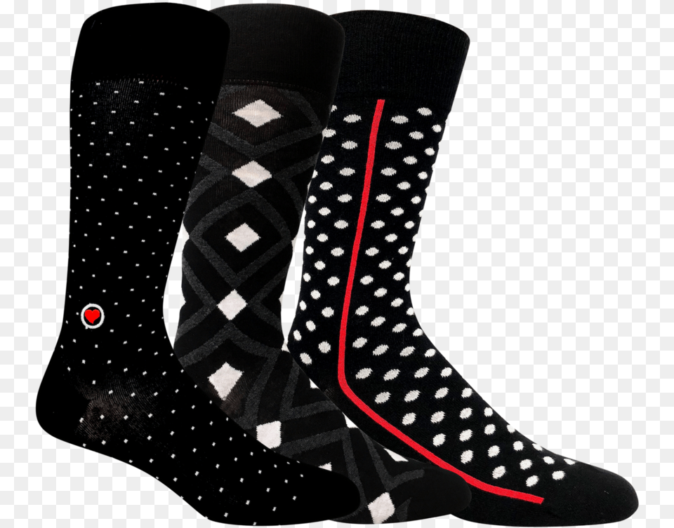 Black Dress Socks Gift Box Sock, Clothing, Hosiery, Footwear, Shoe Png
