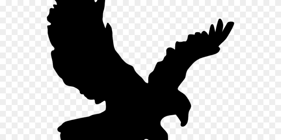 Black Eagle Clipart, Animal, Bird, Silhouette, Vulture Png
