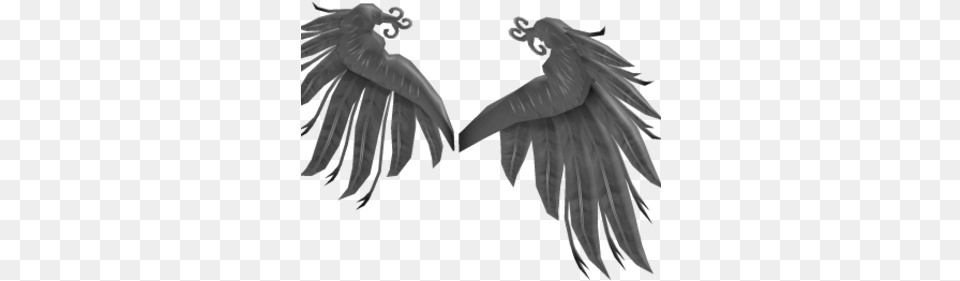 Black Eagle Wings Gamer Wings Roblox, Angel, Adult, Female, Person Free Transparent Png