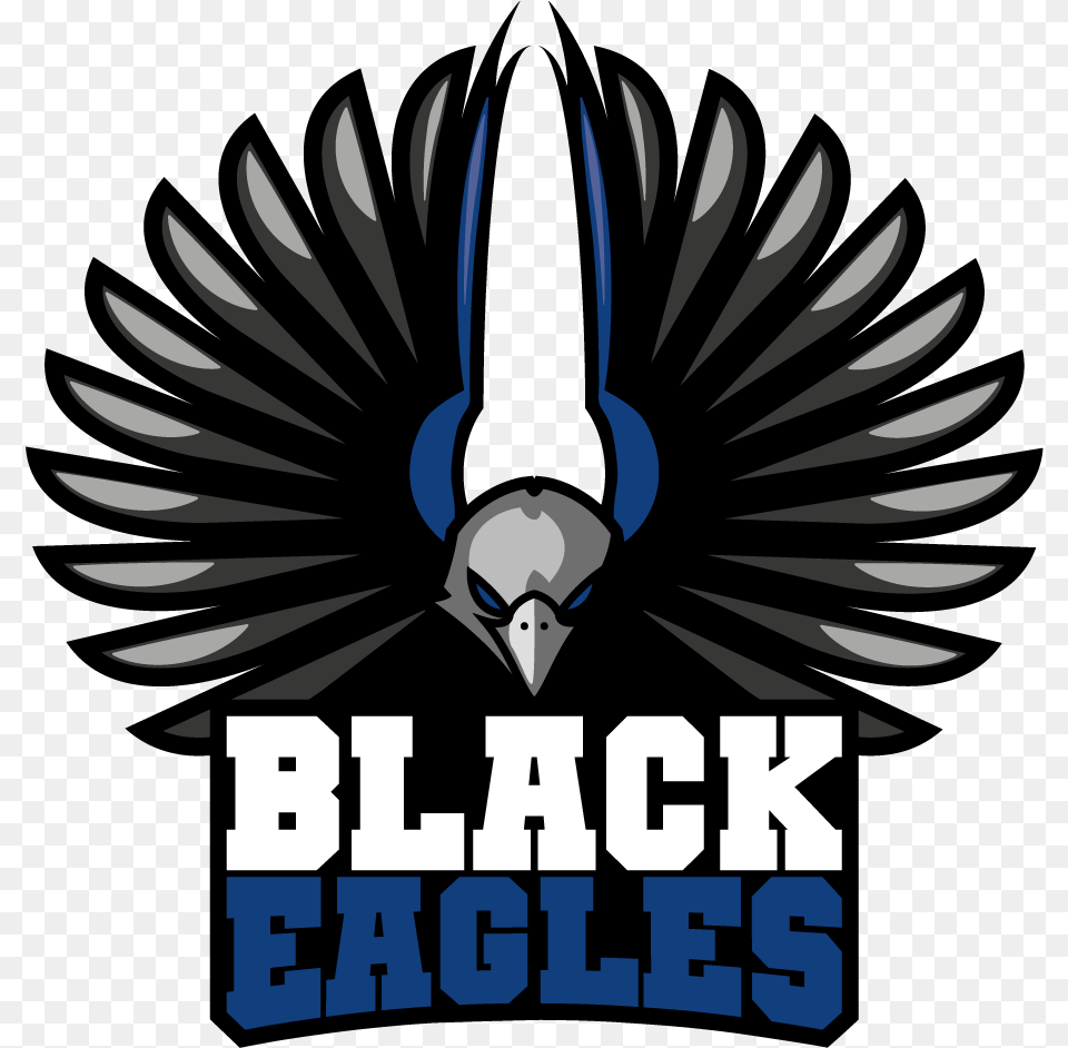 Black Eagles Logo Black Eagles, Emblem, Symbol, Animal, Bird Free Transparent Png