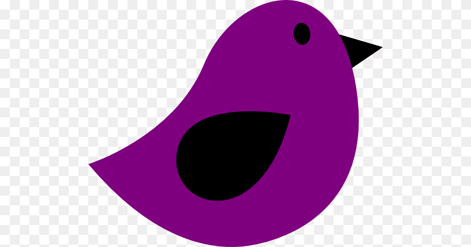 Black Eggplant Birdie Clip Art, Purple, Animal, Fish, Sea Life Free Png