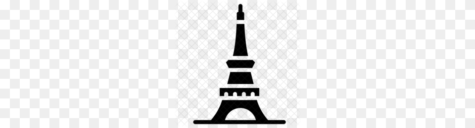 Black Eiffel Tower Clipart, Silhouette, Pattern, Stencil Free Png Download