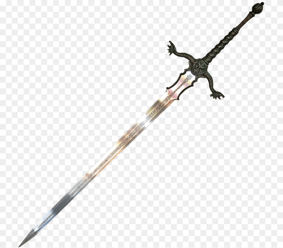 Black Elf Sword By Luis Royo For Marto Knights Templar Real Weapons, Weapon, Blade, Dagger, Knife Free Transparent Png