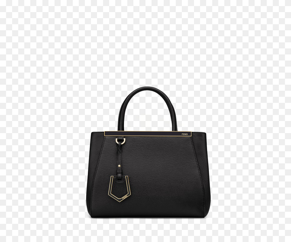 Black Elite Calfskin And Flamingo Shopping Petite 2jours Handbag, Accessories, Bag, Tote Bag, Purse Free Png Download