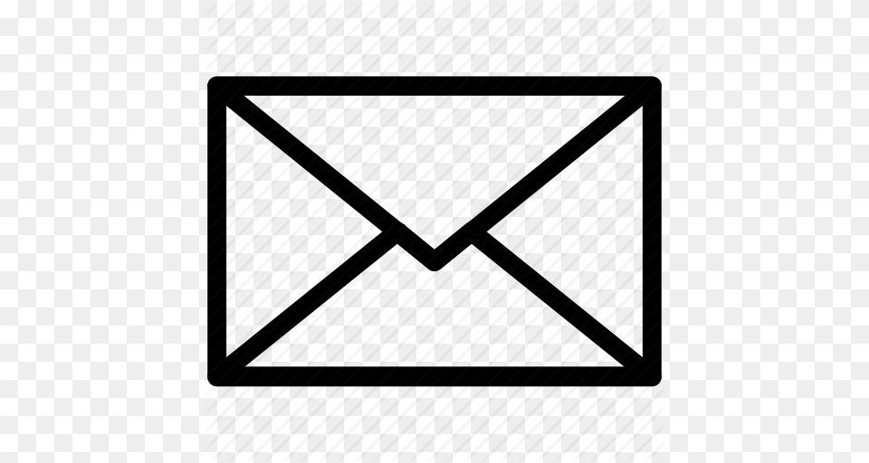 Black Email Emails Envelope Interface Mail Symbol Icon, Architecture, Building, Airmail Free Png Download