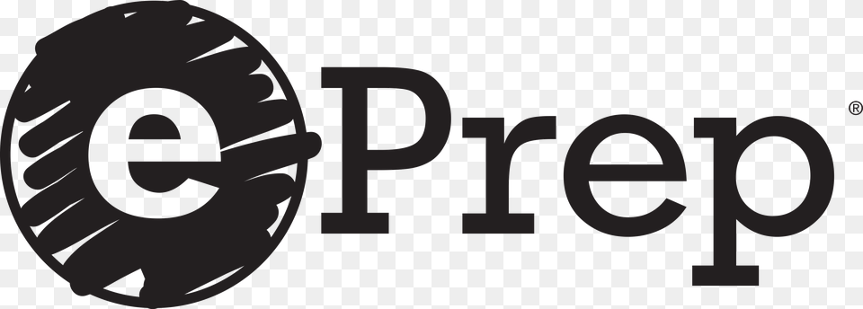 Black Eprep Logo Eprep Black Background, Wheel, Machine, Spoke, Tire Free Png Download