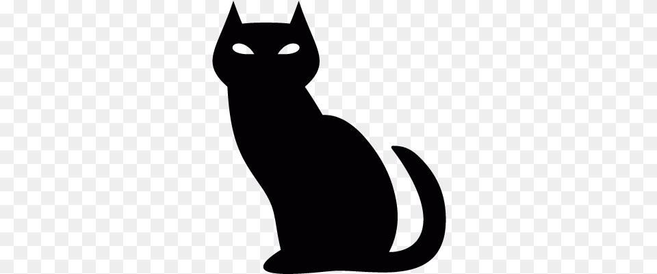 Black Evil Cat Vector Gato Preto Halloween Desenho, Animal, Mammal, Pet, Egyptian Cat Free Transparent Png