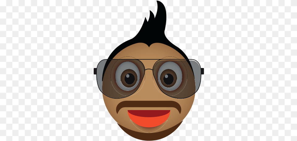 Black Eyed Peas Emoji Emojis Emo Face Singer Happy, Head, Portrait, Photography, Person Free Png Download