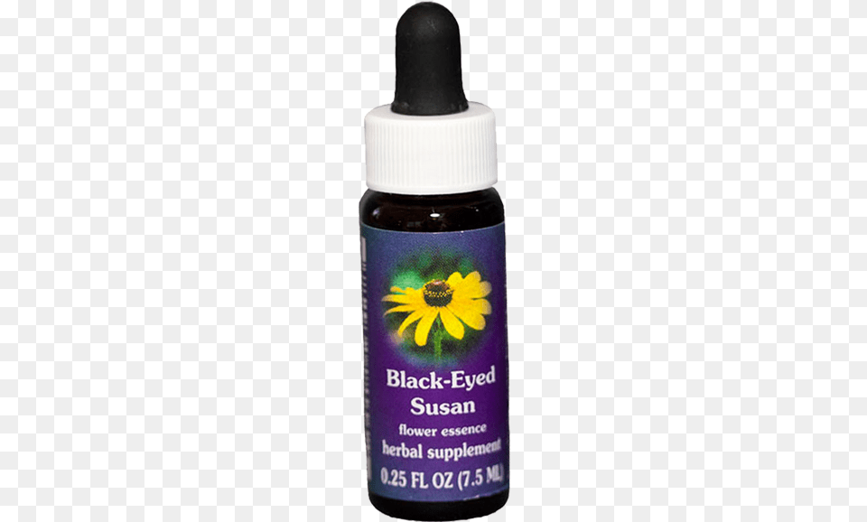 Black Eyed Susan Fes Flower Essence Flower Essence Services Blackberry Flower Essence, Herbal, Herbs, Plant, Bottle Png