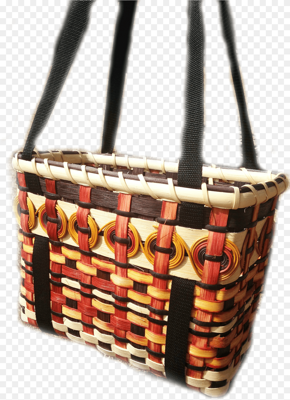 Black Eyed Susan Tote Shoulder Bag, Accessories, Handbag, Purse, Woven Png