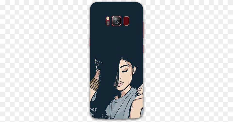 Black Fashion Galaxy S8 Mobile Case Kylie Jenner Tumblr Wallpaper Iphone, Book, Comics, Publication, Photography Png Image