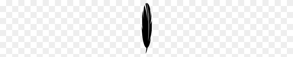 Black Feather, Gray Free Png Download