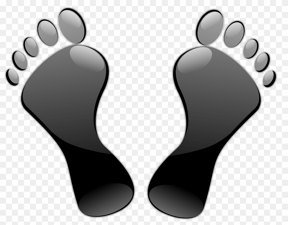 Black Feet Clipart, Smoke Pipe, Footprint Png Image