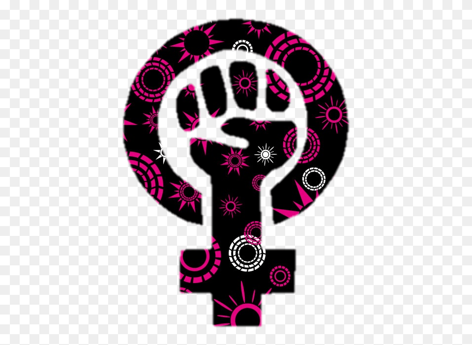 Black Feminism Symbol Image Feminist Symbol, Art, Floral Design, Graphics, Pattern Free Png