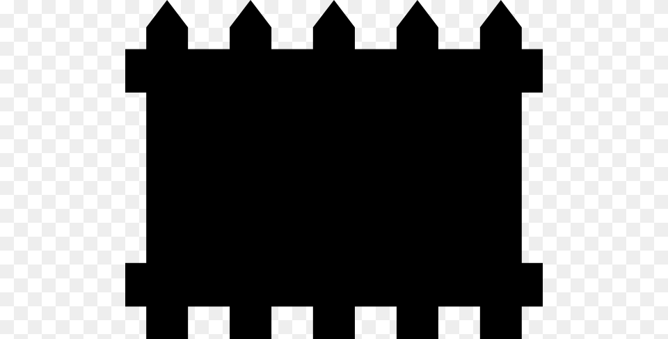 Black Fence Cliparts, Gray Free Transparent Png