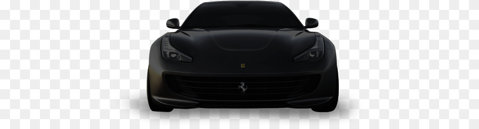 Black Ferrari Background Ferrari Gtc Black Lusso, Car, Coupe, Sports Car, Transportation Png Image
