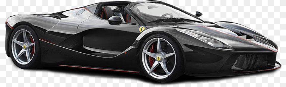 Black Ferrari With Background Ferrari Spider Price 2017, Wheel, Car, Vehicle, Coupe Png Image