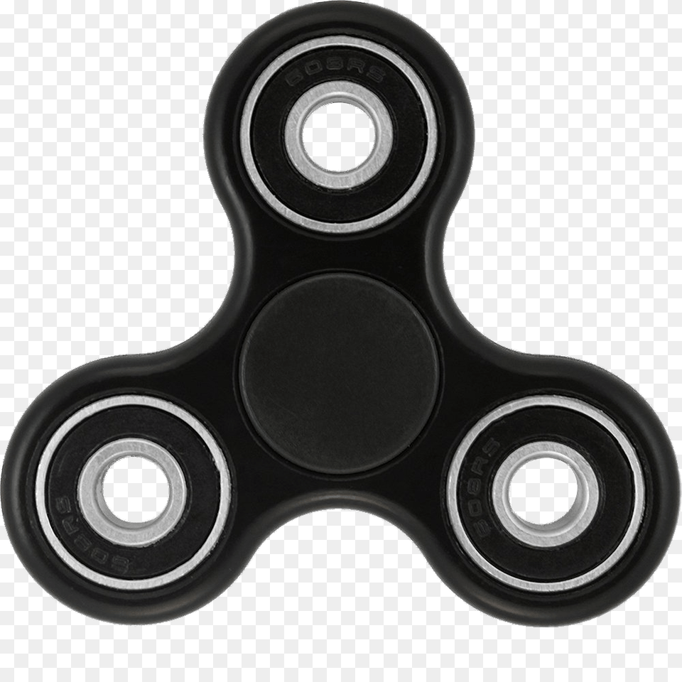 Black Fidget Spinner, Electronics Free Png