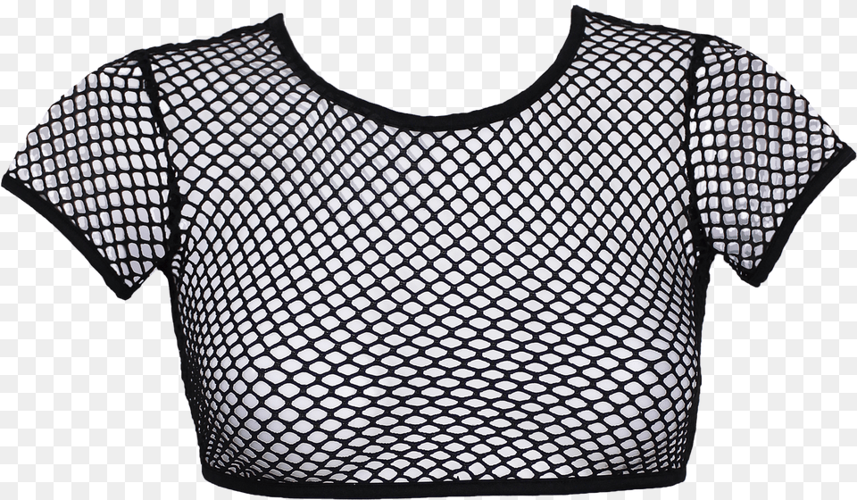 Black Fishnet Exes Lingerie Blouse, Clothing, T-shirt Free Png