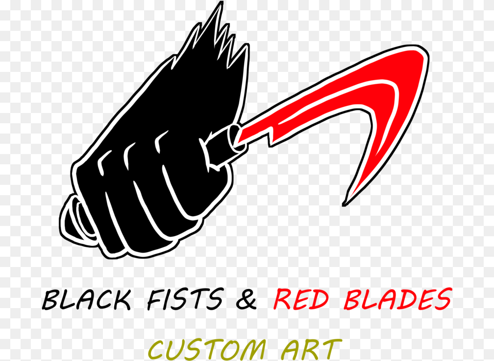 Black Fists Red Blades New Logo April2019 Graphic Design, Electronics, Hardware, Animal, Fish Free Png