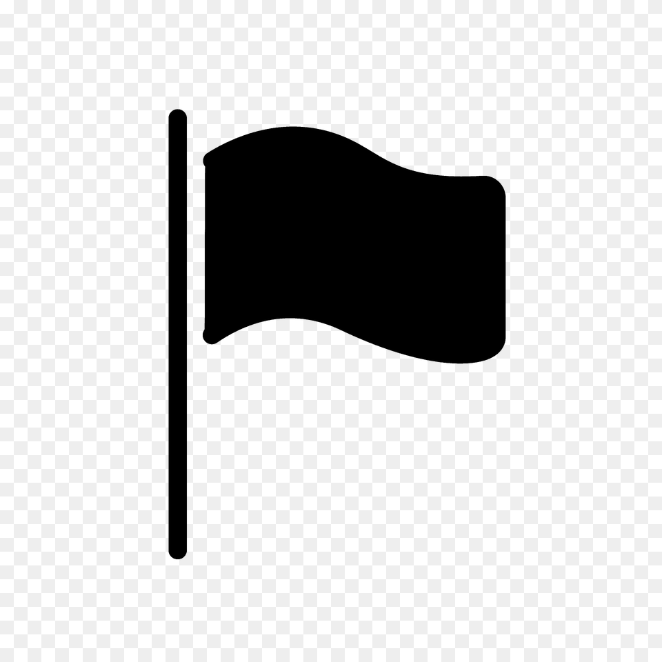Black Flag Emoji Clipart, Cushion, Home Decor Png