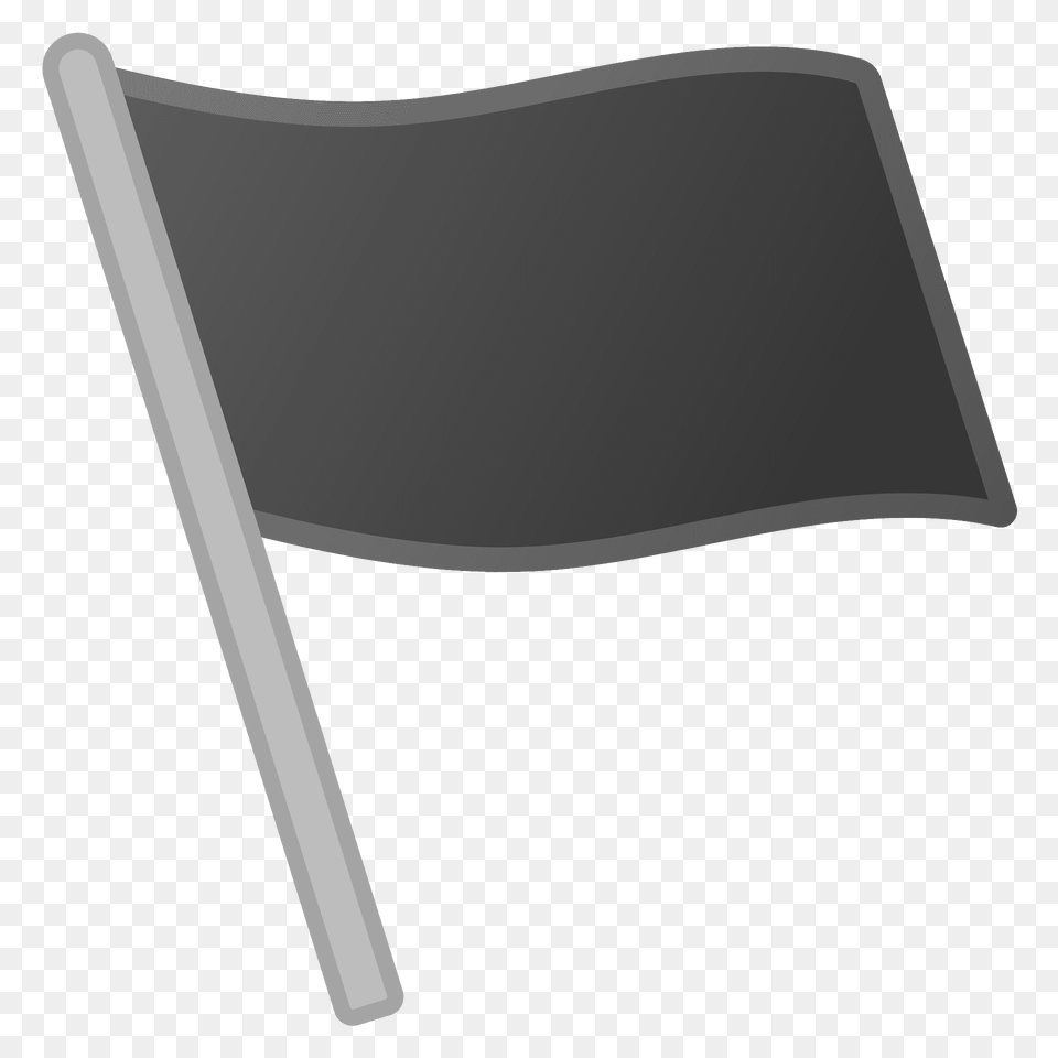 Black Flag Emoji Clipart, Blackboard, Slate, Text Png Image
