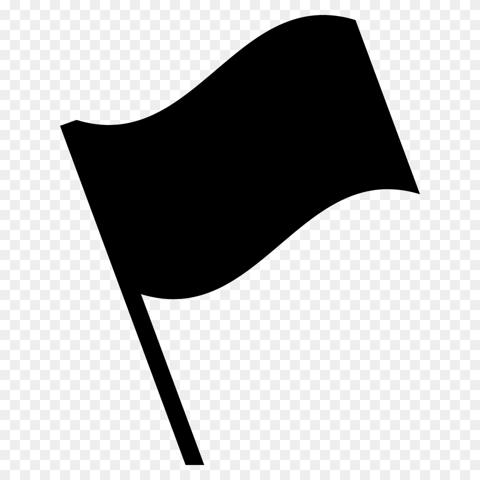 Black Flag Emoji Clipart, People, Person Free Transparent Png