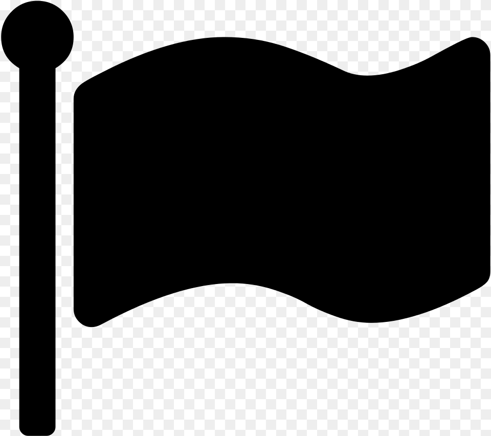 Black Flag Flag Icon Font Awesome, Gray Png Image