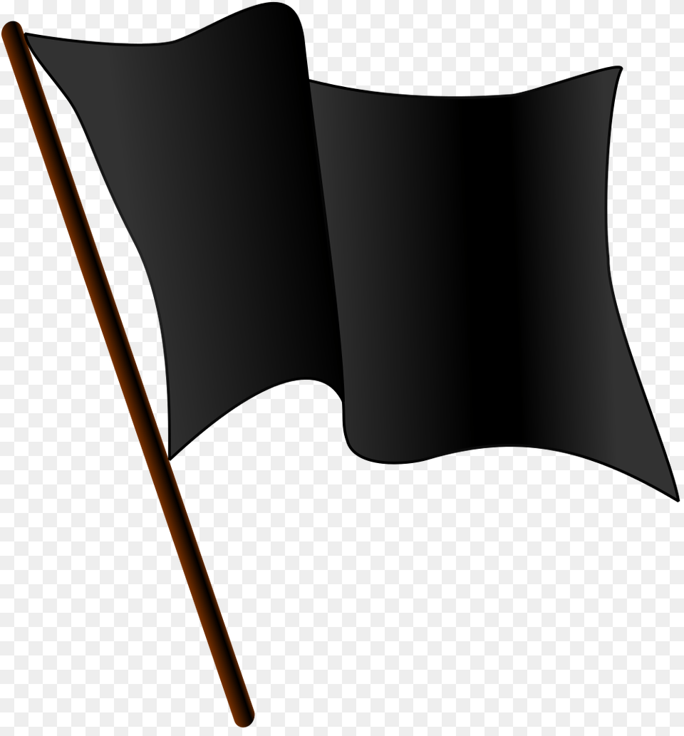 Black Flag Waving Free Transparent Png