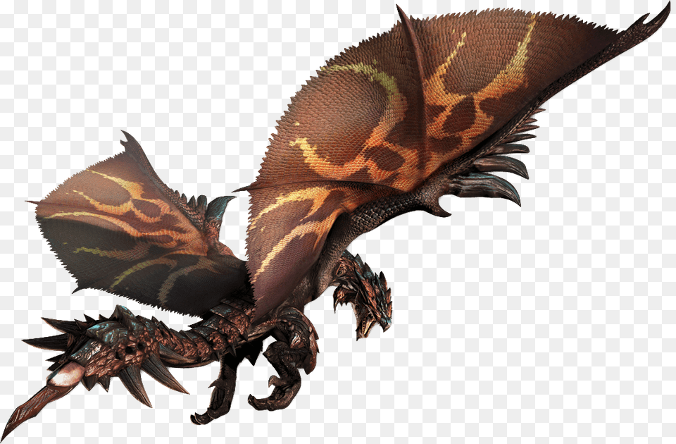 Black Flame King Rathalos Monster Hunter Dreadking Rathalos, Dragon, Animal, Dinosaur, Reptile Free Transparent Png