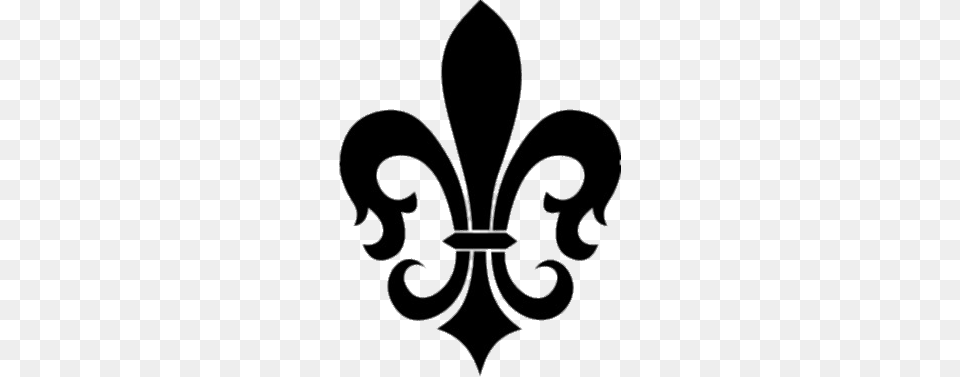 Black Fleur De Lis, Symbol, Smoke Pipe Png