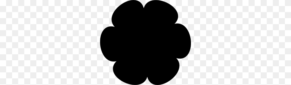 Black Flower Clip Arts For Web, Gray Png