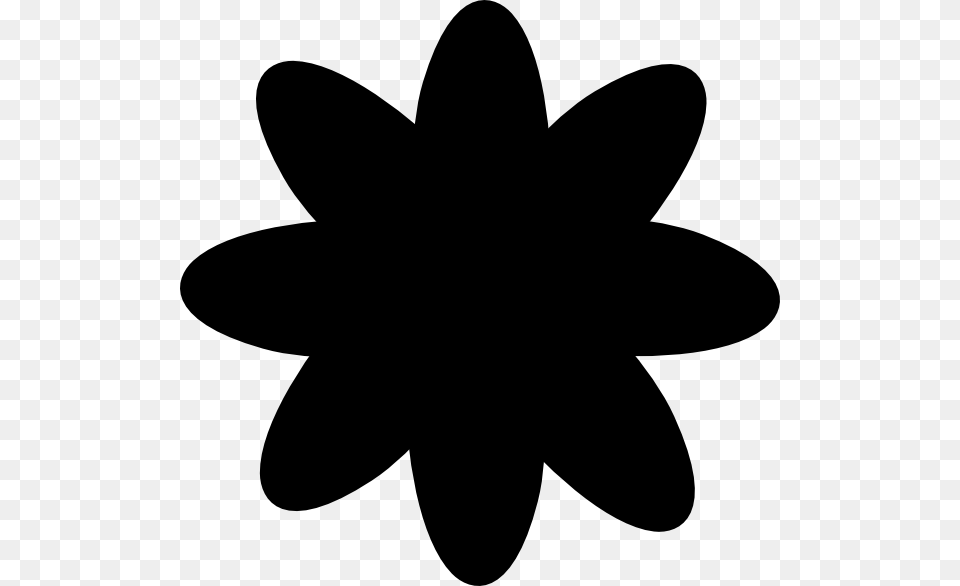 Black Flower Vector Clip Arts Download, Silhouette, Stencil, Person Png Image