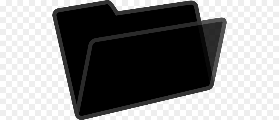 Black Folder Clipart, File, File Binder, File Folder, Blackboard Png Image