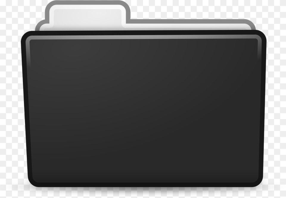 Black Folder Icon Hd, Bag, White Board, Briefcase Free Png Download