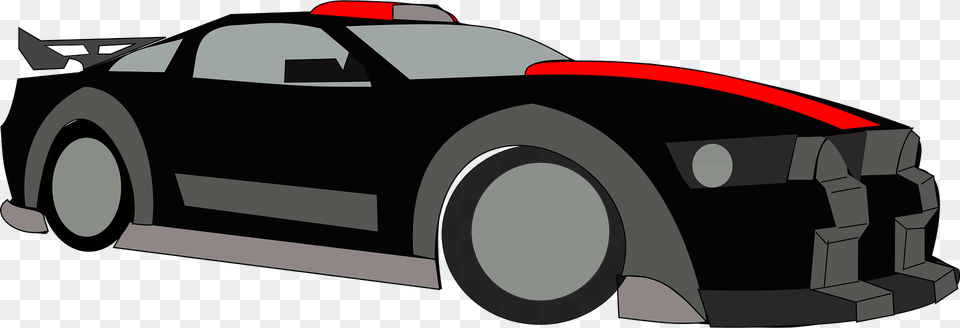 Black Ford Car Clipart, Transportation, Vehicle, Machine, Wheel Png Image